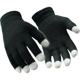 RefrigiWear 0227RSLVSMD Touch Screen Glove, Silver - S/M image.