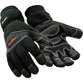 RefrigiWear 0283RBLKXLG Insulated High Dexterity Glove, Black - XL image.