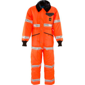 RefrigiWear 0344RHVOSMLL2 L2 HiVis™ Minus 50 Suit Regular, HiVis Orange - Small image.