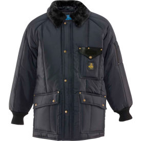 RefrigiWear 0358RNAVLAR Iron Tuff™ Siberian™ Jacket Regular, Navy - Large image.