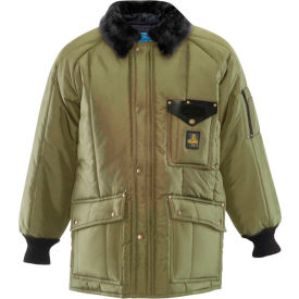 RefrigiWear 0358RSAGLAR Iron Tuff™ Siberian™ Jacket Regular, Sage - Large image.