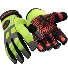 RefrigiWear 0379RHVLLAR RefrigiWear Insulated Hi-Vis™ Glove, Super Grip, Large image.