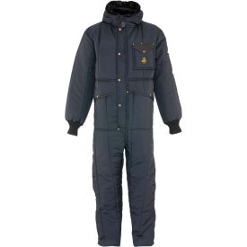 RefrigiWear 0381RNAV2XL Iron Tuff™ Minus 50 Hooded Suit Regular, Navy, 2XL image.