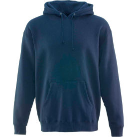RefrigiWear 0486RNAVMED Hoodie Sweatshirt Regular, Navy - Medium image.