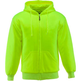 RefrigiWear 0488RHVL2XL RefrigiWear® Insulated Quilted Sweatshirt, Lime, 15° Comfort Rating, 2XL, 0488RHVL2XL image.