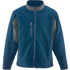 RefrigiWear 0490RNAVLAR, Insulated Softshell Jacket, Navy, Large