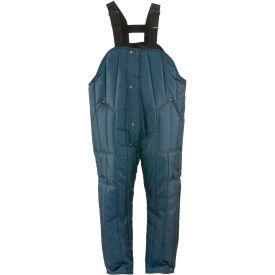 RefrigiWear 0985RNAV4XL Econo-Tuff™ Bib Overall Regular, Navy - 4XL image.