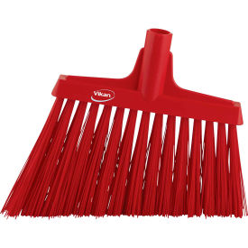 Remco 29144 Vikan 29144 12" Angle Broom- Extra Stiff, Red image.