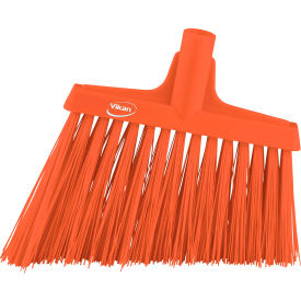 Remco 29147 Vikan 29147 12" Angle Broom- Extra Stiff, Orange image.