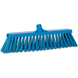 Remco 29203 Vikan 29203 20" Push Broom- Extra Stiff, Blue image.