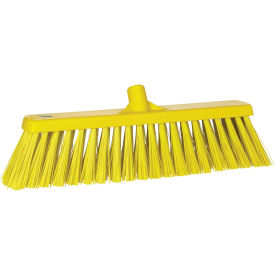 Remco 29206 Vikan 29206 20" Push Broom- Extra Stiff, Yellow image.