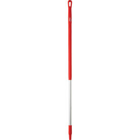 Remco 29354 Vikan 29354 51" Aluminum Handle, Red image.