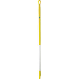 Remco 29356 Vikan 29356 51" Aluminum Handle, Yellow image.