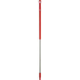 Remco 29374 Vikan 29374 59" Aluminum Handle, Red image.