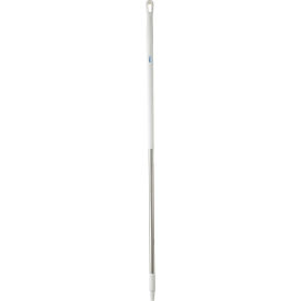 Remco 29395 Vikan 29395 59" Stainless Steel Handle, White image.