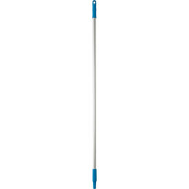 Remco 29583 Vikan 29583 50" Basic Aluminum Handle, Blue image.