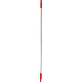 Remco 29584*****##* Vikan 29584 50" Basic Aluminum Handle, Red image.