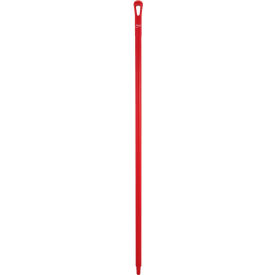 Remco 29624 Vikan 29624 59" Ultra Hygiene Handle, Red image.