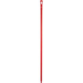 Remco 29644 Vikan 29644 67" Ultra Hygiene Handle, Red image.