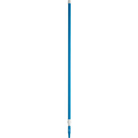 Remco 29753 Vikan 29753 62"- 113" Telescopic Aluminum Handle, Blue image.