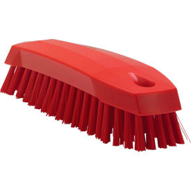 Remco 35874 Vikan 35874 Medium Hand Brush- Medium, Red image.