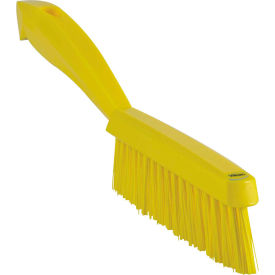 Remco 41956 Vikan 41956 Narrow Utility Brush- Extra Stiff, Yellow image.