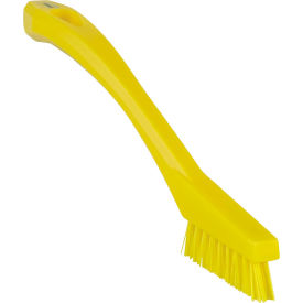 Remco 44016 Vikan 44016 Detail Brush- Extra Stiff, Yellow image.