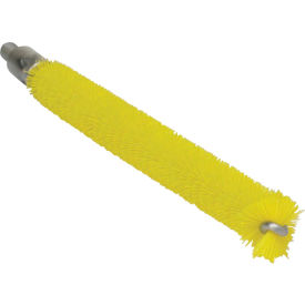 Remco 53546 Vikan 53546 0.5" Tube Brush for Flex Rod- Medium, Yellow image.