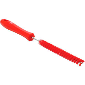 Remco 53604 Vikan 53604 0.6" Drain Cleaning Brush- Stiff, Red image.