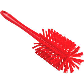 Remco 5381-90-4 Vikan 5381-90-4 3.5" One-Piece Pipe Brush- Medium/Stiff, Red image.