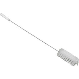 Remco 53835 Vikan 53835 3.0" Tube Brush w/ 3 Flex Handle- Medium, White image.