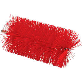 Remco 53914 Vikan 53914 3.5" Pipe Brush for Flex Rod- Medium, Red image.