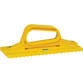 Remco 55106 Vikan 55106 Handheld Cleaning Pad Holder, Yellow image.