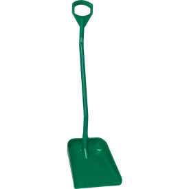 Remco 56012 Vikan® 56012 Ergonomic Shovel- Large Blade, Green image.