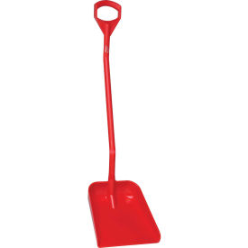 Remco 56014 Vikan® 56014 Ergonomic Shovel- Large Blade, Red image.