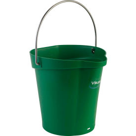 Remco 56882 Vikan 56882 1.5 Gallon Bucket, Green image.