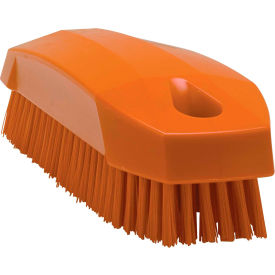 Remco 64407 Vikan 64407 Small Hand Brush- Stiff, Orange image.