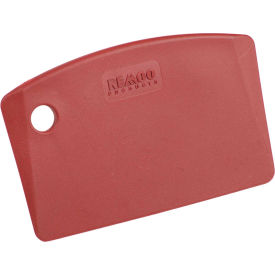 Remco 6959MD4 Remco 6959MD4 5" Metal Detectable Mini Bench Scraper, Red image.