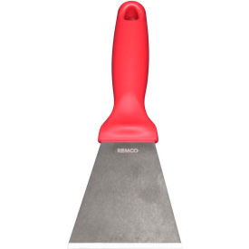 Remco 69724 Remco 69724 3" Stainless Steel Scraper, Red image.