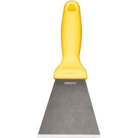 Remco 69726 Remco 69726 3" Stainless Steel Scraper, Yellow image.