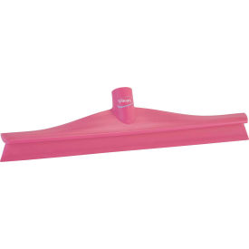 Remco 71401 Vikan 71401 16" Single Blade Ultra Hygiene Squeegee, Pink image.