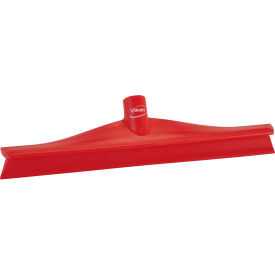Remco 71404 Vikan 71404 16" Single Blade Ultra Hygiene Squeegee, Red image.