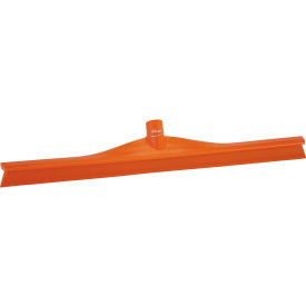 Remco 71607 Vikan 71607 24" Single Blade Ultra Hygiene Squeegee, Orange image.