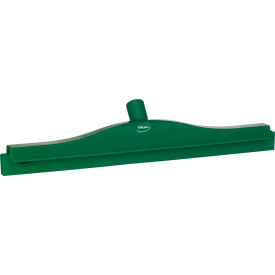 Remco 77132 Vikan 77132 20" Double Blade Ultra Hygiene Squeegee, Green image.