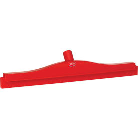 Remco 77134 Vikan 77134 20" Double Blade Ultra Hygiene Squeegee, Red image.