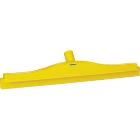 Remco 77136 Vikan 77136 20" Double Blade Ultra Hygiene Squeegee, Yellow image.