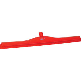 Remco 77154 Vikan 77154 28" Double Blade Ultra Hygiene Squeegee, Red image.