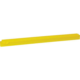 Remco 77346 Vikan 77346 24" Double Blade Refill Cartridge for 77146, Yellow image.