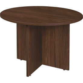 Regency® Legacy 42" Round Conference Table Neo Walnut 