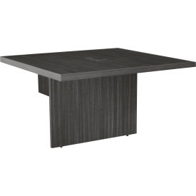 Regency Legacy 48"" Modular Conference Table Extension with Power Data Grommet Ash Grey